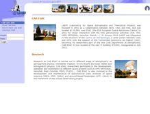 Tablet Screenshot of laeff.cab.inta-csic.es